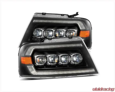 NOVA-Series Headlights (Black) AlphaRex USA - 880128