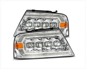 NOVA-Series Headlights (Chrome) AlphaRex USA