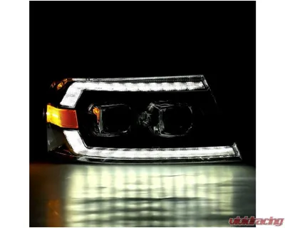 LUXX-Series Headlights (Black) AlphaRex USA - 880131