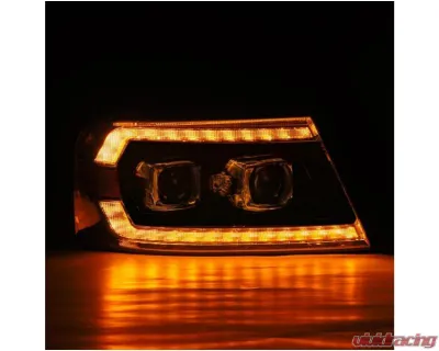 LUXX-Series Headlights (Black) AlphaRex USA - 880131