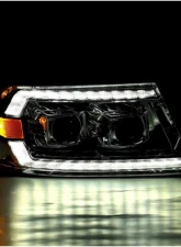 LUXX-Series Headlights (Chrome) AlphaRex USA                                     - 880132 - Image 3