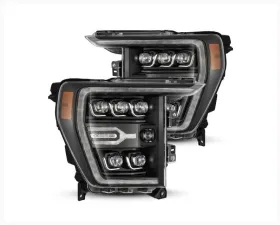 LUXX-Series Headlights (Black/No Converter) AlphaRex USA