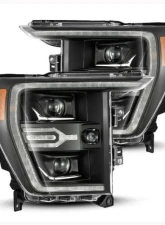LUXX-Series Headlights (Black/No Converter) AlphaRex USA                                     - 880139 - Image 5