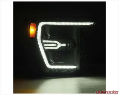 LUXX-Series Headlights (Black/No Converter) AlphaRex USA - 880139