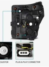 LUXX-Series Headlights (Alpha-Black) AlphaRex USA                                     - 880143 - Image 2