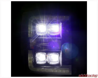 NOVA-Series Headlights (Black) AlphaRex USA - 880149