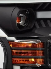 PRO-Series Headlights (Black) AlphaRex USA                                     - 880156 - Image 3