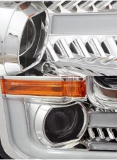 PRO-Series Headlights (Chrome) AlphaRex USA                                     - 880157 - Image 3