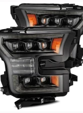 AlphaRex USA NOVA-Series Headlights for Ford F-150 2015-2017, Alpha-Black, LED Projectors                                     - 880163 - Image 2