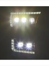 AlphaRex USA NOVA-Series Headlights for Ford F-150 2015-2017, Alpha-Black, LED Projectors                                     - 880163 - Image 8