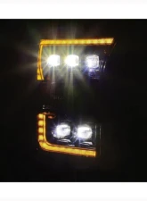 AlphaRex USA NOVA-Series Headlights for Ford F-150 2015-2017, Alpha-Black, LED Projectors                                     - 880163 - Image 9