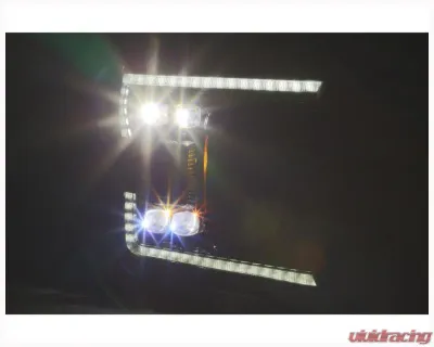 NOVA-Series Headlights (Alpha-Black) AlphaRex USA - 880165