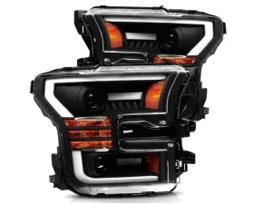 LUXX-Series Headlights (Black) AlphaRex USA