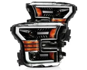 LUXX-Series Headlights (Jet Black) AlphaRex USA