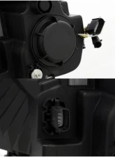 AlphaRex USA LUXX-Series Jet Black Headlights for 2015-2017 Ford F-150 with LED DRL                                     - 880168 - Image 2