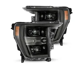 LUXX-Series Headlights (Alpha-Black) AlphaRex USA