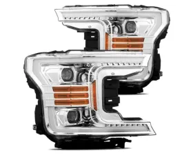 LUXX-Series Headlights (Chrome) AlphaRex USA