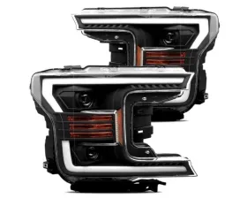 LUXX-Series Headlights (Black) AlphaRex USA