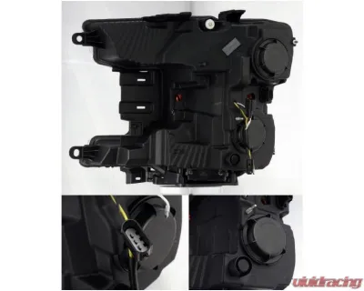LUXX-Series Headlights (Black) AlphaRex USA - 880176