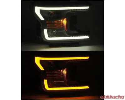 LUXX-Series Headlights (Black) AlphaRex USA - 880176