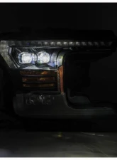 NOVA-Series Headlights (Black) AlphaRex USA                                     - 880182 - Image 3