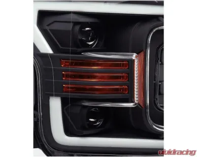PRO-Series Headlights (Black) AlphaRex USA - 880186