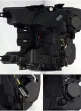 AlphaRex USA PRO-Series Projector Headlights Chrome for 2018-2020 Ford F-150                                     - 880187 - Image 3