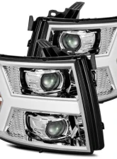 PRO-series Headlights (Chrome) AlphaRex USA                                     - 880204 - Image 4