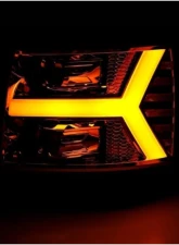 PRO-series Headlights (Chrome) AlphaRex USA                                     - 880204 - Image 4