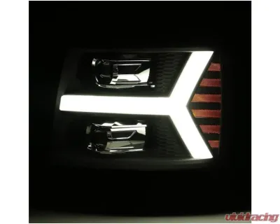 PRO-Series Headlights (Jet Black) AlphaRex USA - 880206