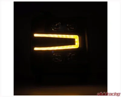 AlphaRex USA NOVA-Series Black Headlights for 2016-2018 Chevrolet Silverado 1500 - 880237