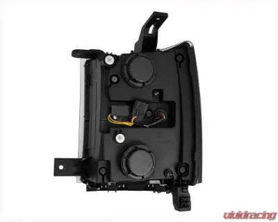 AlphaRex USA LUXX-Series Black Headlights for Chevrolet Silverado 1500 2014-2015 - 880242