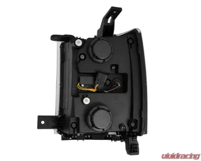 AlphaRex USA PRO-Series Black Headlights for 2014-2015 Chevrolet Silverado 1500 - 880245