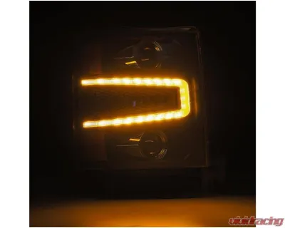 AlphaRex USA PRO-Series Black Headlights for 2014-2015 Chevrolet Silverado 1500 - 880245