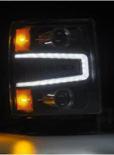 AlphaRex USA PRO-Series Black Headlights for 2014-2015 Chevrolet Silverado 1500                                     - 880245 - Image 6