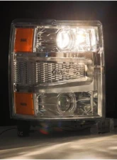 PRO-Series Headlights (Chrome) Chevrolet 2014-2015 AlphaRex USA                                     - 880246 - Image 3