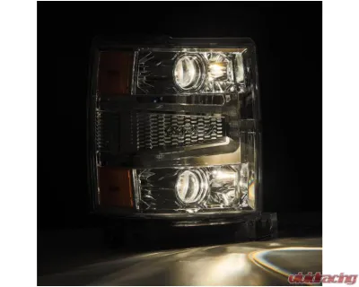 PRO-Series Headlights (Chrome) Chevrolet 2014-2015 AlphaRex USA - 880246