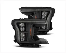 NOVA-Series Headlights (Black) AlphaRex USA