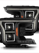 LUXX-Series Headlights (Black) AlphaRex USA                                     - 880250 - Image 5