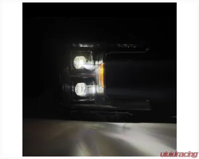 LUXX-Series Headlights (Black) AlphaRex USA - 880250