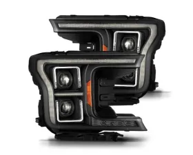 PRO-Series Headlights (Black) AlphaRex USA