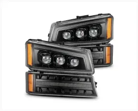 NOVA-Series Headlights (Alpha-Black) AlphaRex USA