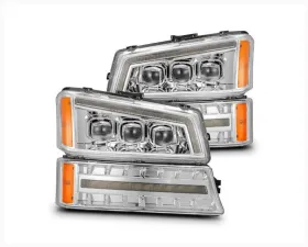 NOVA-Series Headlights (Chrome) AlphaRex USA