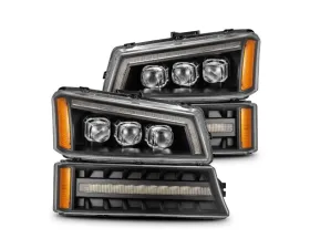 NOVA-Series Headlights (Black) AlphaRex USA