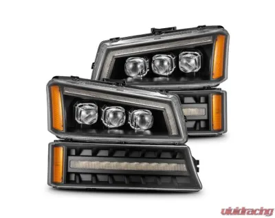 NOVA-Series Headlights (Black) AlphaRex USA - 880256