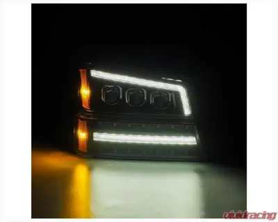 NOVA-Series Headlights (Black) AlphaRex USA - 880256