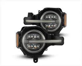 NOVA-Series Headlights (Black) AlphaRex USA