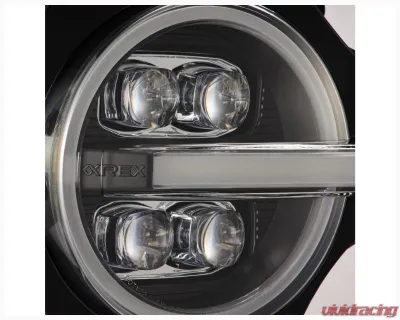 NOVA-Series Headlights (Black) AlphaRex USA - 880260