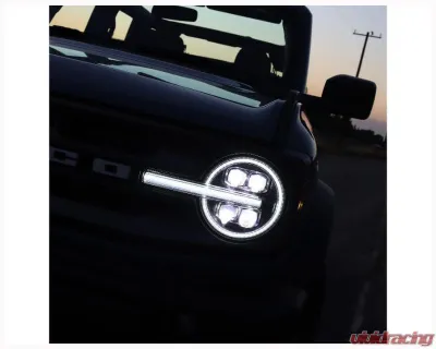 NOVA-Series Headlights (Black) AlphaRex USA - 880260