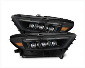 NOVA-Series Headlights (Alpha-Black) AlphaRex USA